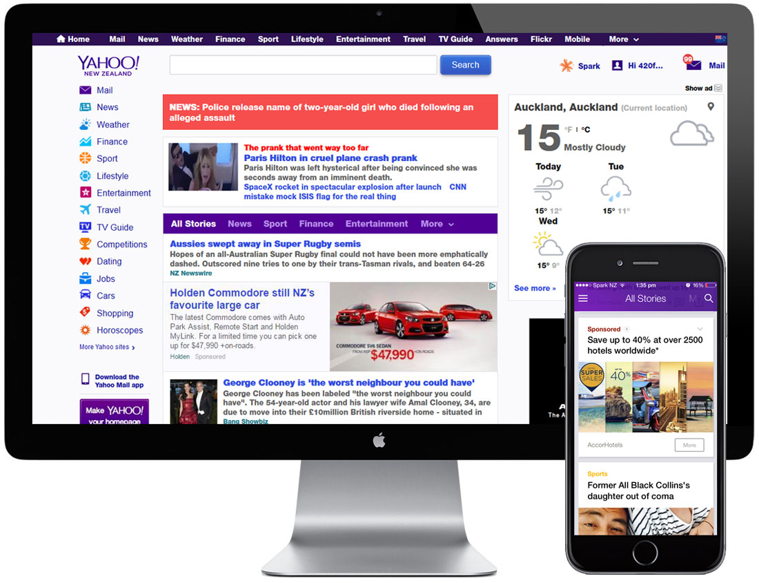 Yahoo launches new Native Ads offering