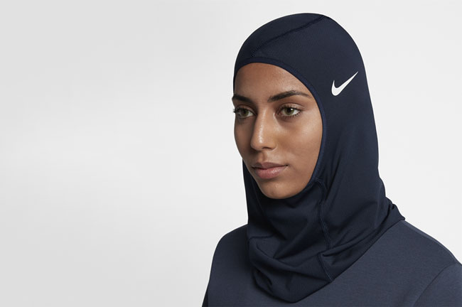 Nike’s hijab-wearing sports model turns heads M+AD!