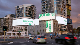 Specsavers turns Melbourne’s biggest billboard into one enormous visual joke