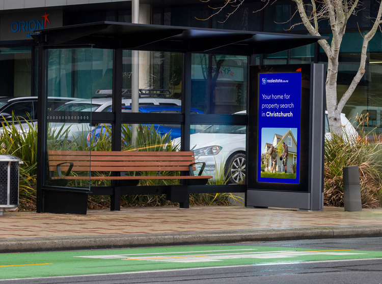 oOh!media lights up Christchurch with New Zealand’s first LED bus shelters