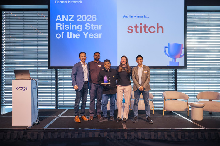 Stitch named ANZ Rising Star by Braze