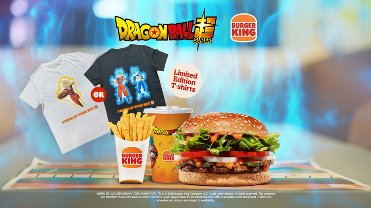 Burger King goes Super Saiyan