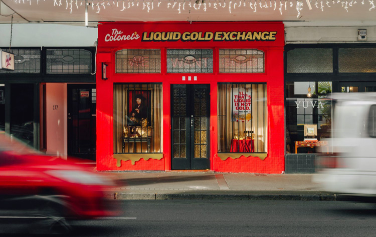 KFC trades chicken for treasure at its Liquid Gold Exchange