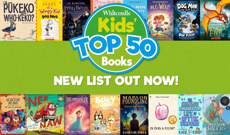 Local authors write themselves into Whitcoulls’ Top 50
