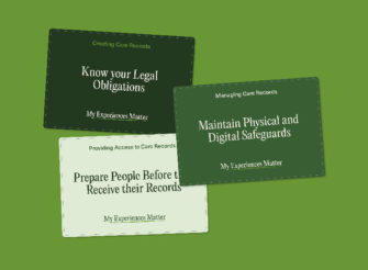 <b>More than paperwork</b>: Disability Support Services campaign puts people back into care records