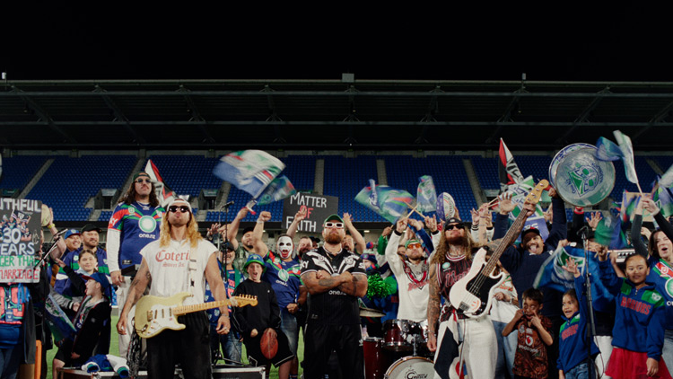 <b>Keeping the faith</b>: One NZ and Coterie revive Warriors anthem